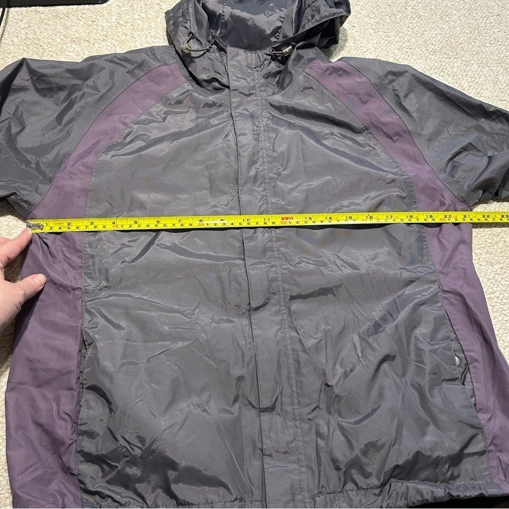 Coleman Inlet Nylon Jacket Raincoat Defense Coat Womens Size S/M Windbreaker - Picture 12 of 13